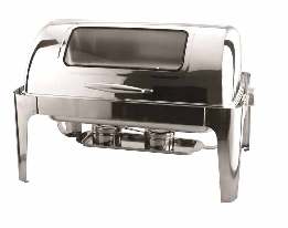 ROUND ROLL - TOP CHAFING DISH 9L