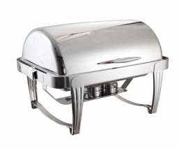 ROUND ROLL - TOP CHAFING DISH 9L