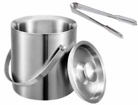D/WALL ICE BUCKET W/TONG