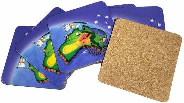 CORK 6PC COASTER SET