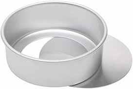 AL. ROUND REMOVABLE BASE BAKING TRAY-6.5CM