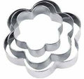 3PC FLOWER COOKIE CUTTER