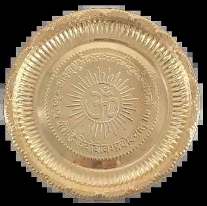 COPPER GAYATRI THALI
