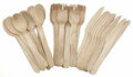 NATURAL DISPOSABLE CUTLERY 18PCS
