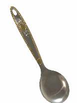 COPPER PLATED RICE SPOON