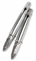 2PC S/STEEL TONGS