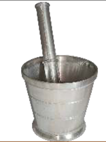 ALU MORTAR N PESTLE