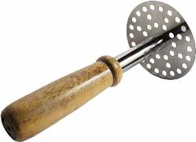 PAVBHAJI MASHER WOODEN HANDLE