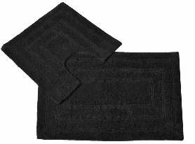 SPA COLLECTION 2PC BATH MATS 100% COTTON
