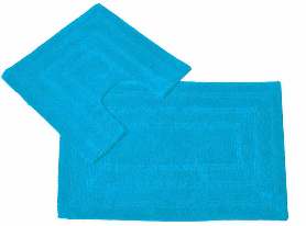 SPA COLLECTION 2PC BATH MATS 100% COTTON
