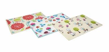 PRINTED DISH DRYING MAT