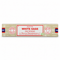 Satya White Sage Incense Sticks 15g on white background