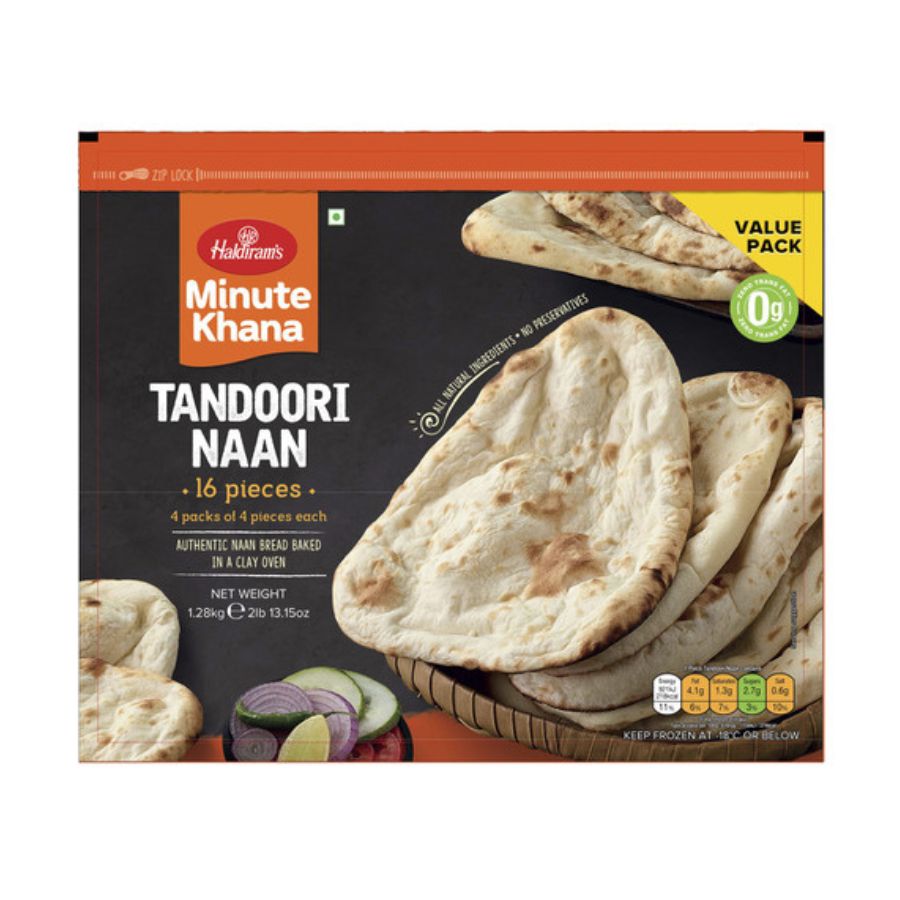 Tandoori Naan 16Pcs Haldiram