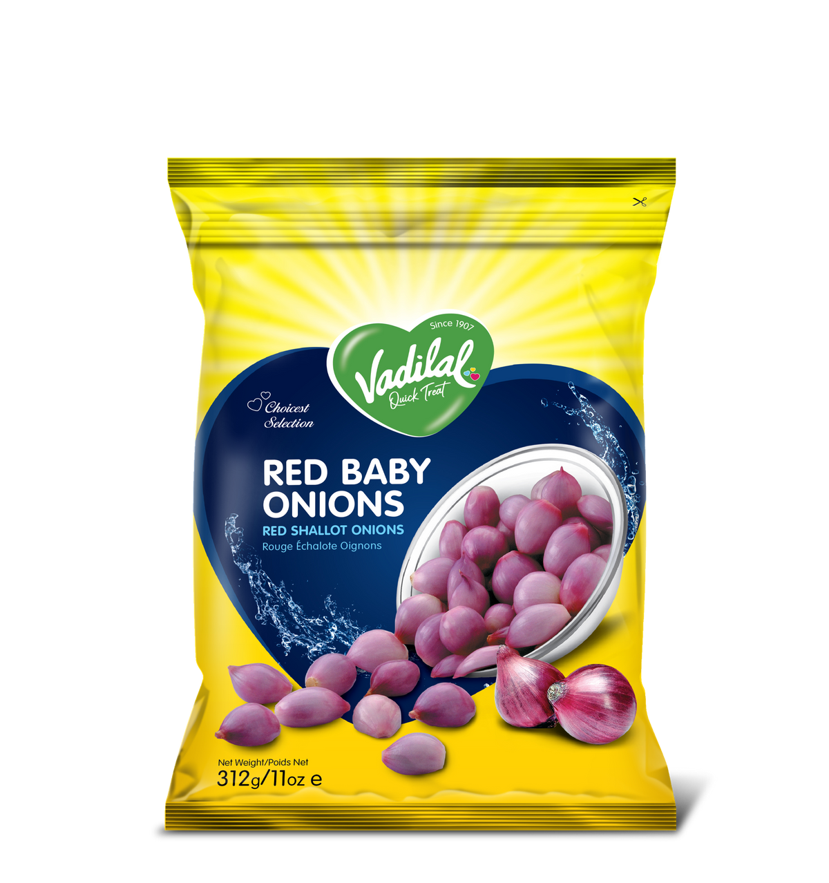 Red Baby Onions 312g Vadilal