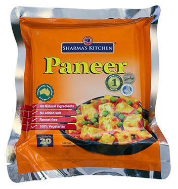 Sharma’s Kitchen Paneer packet