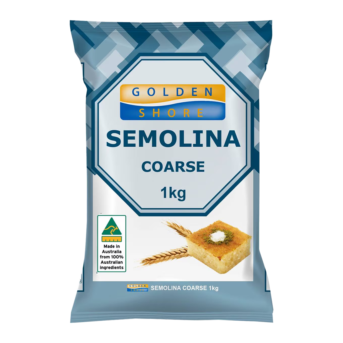 Golden Shore Semolina Flour Coarse 1kg