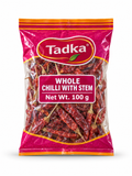 tadka chilli whole with stem 100g