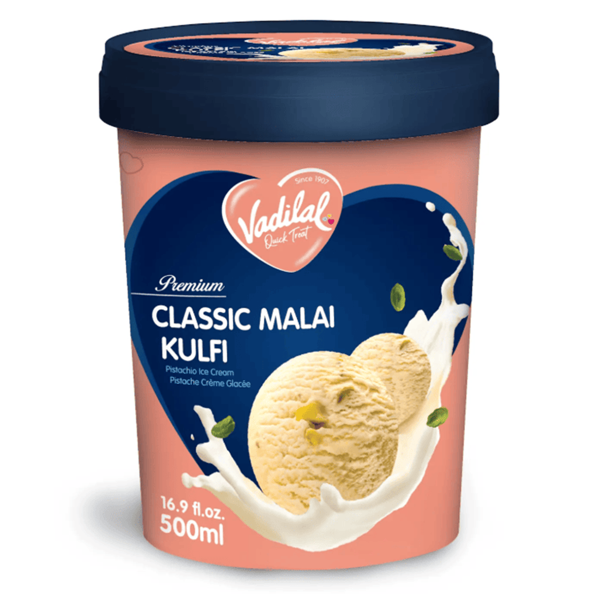 Vadilal Classic Malai Ice Cream 500ml