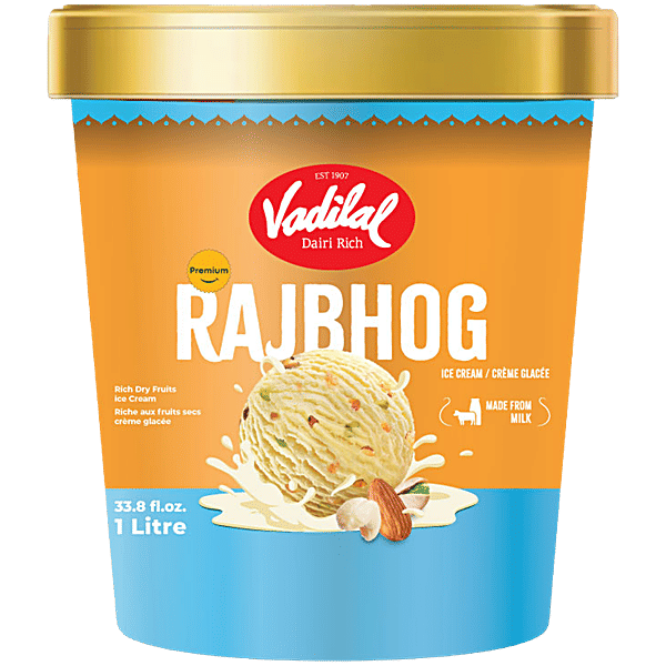 Vadilal Rajbhog Ice Cream 1L