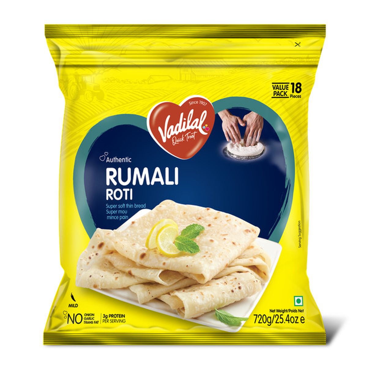 Vadilal Rumali Roti 720g